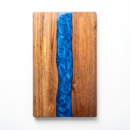 River epoxy cutting board