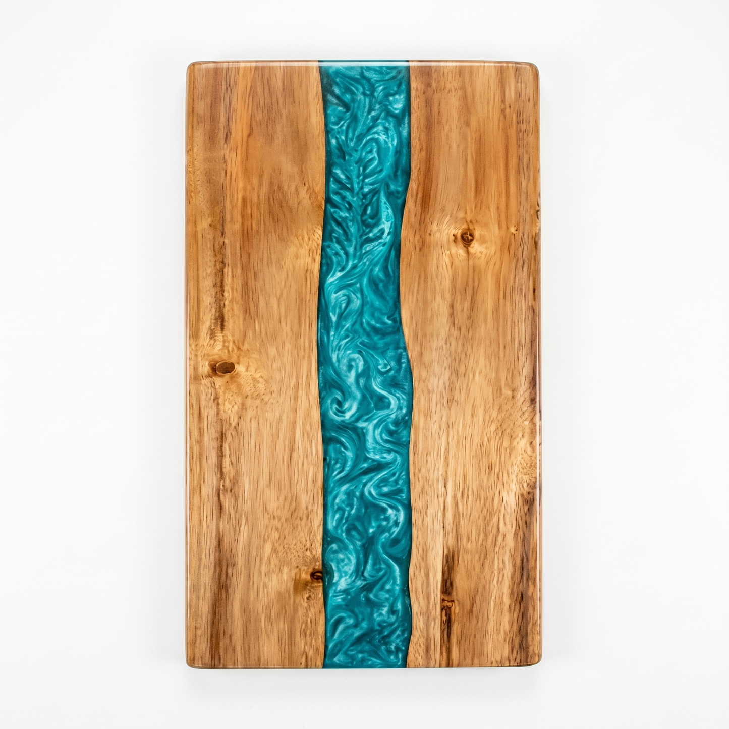 River epoxy cutting board