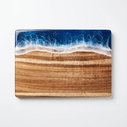 River epoxy cutting board